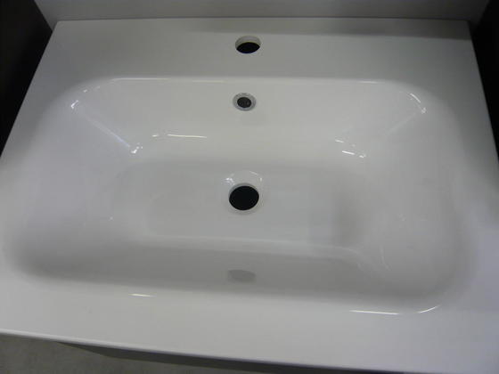 Koupelnová sestava Porto  bílý lesk / bílá matná skladem  - 7